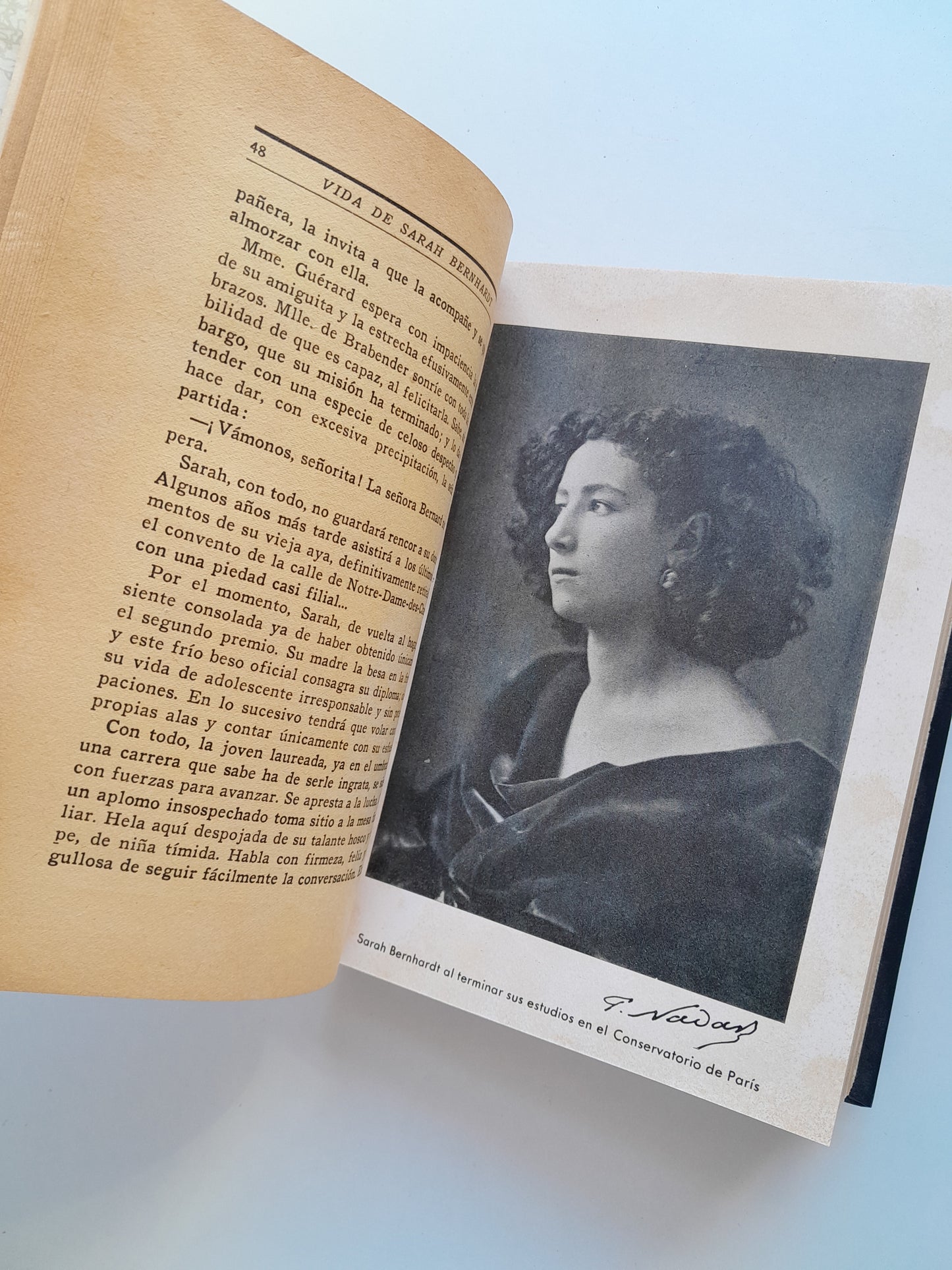 VIDA DE SARAH BERNHARDT - G. G. GELLER (APOLO, 1933)