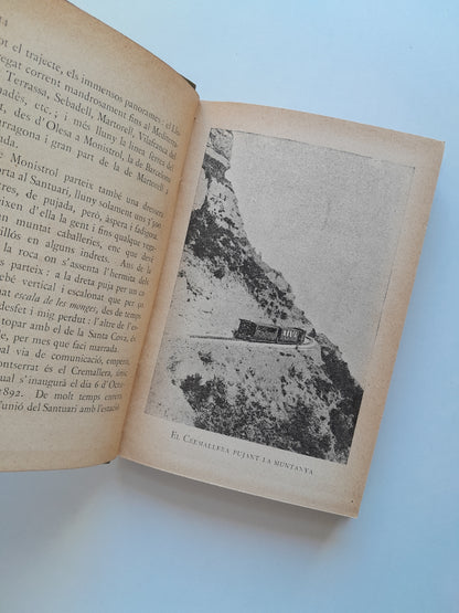 GUIA HISTÒRIC DEL PELEGRÍ A MONTSERRAT - DESCONEGUT (ESTAMPA DE L'ABADIA, 1920)