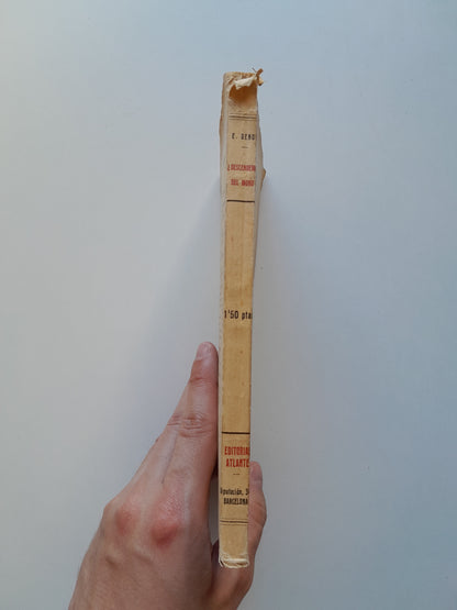 ¿DESCENDEMOS DEL MONO? - E. DENOY (ATLANTE, c.1910)