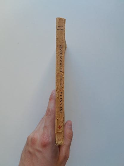 LA INFANCIA DE LA HUMANIDAD - JOSÉ PÉREZ DE BARRADAS (MANUALES GERMEN, c.1930)