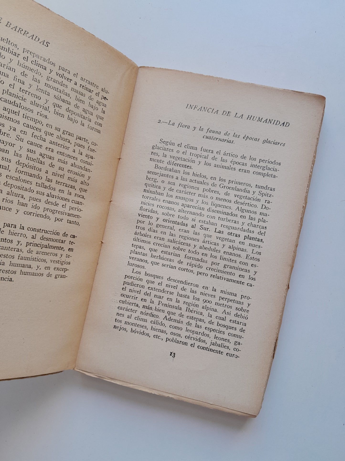 LA INFANCIA DE LA HUMANIDAD - JOSÉ PÉREZ DE BARRADAS (MANUALES GERMEN, c.1930)