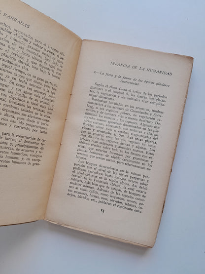 LA INFANCIA DE LA HUMANIDAD - JOSÉ PÉREZ DE BARRADAS (MANUALES GERMEN, c.1930)