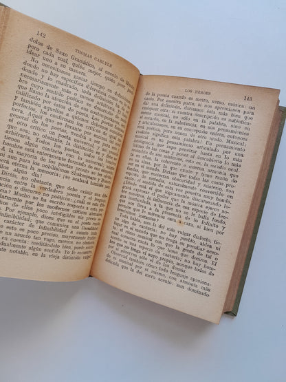 LOS HÉROES - THOMAS CARLYLE (IMP. HENRICH, 1907)