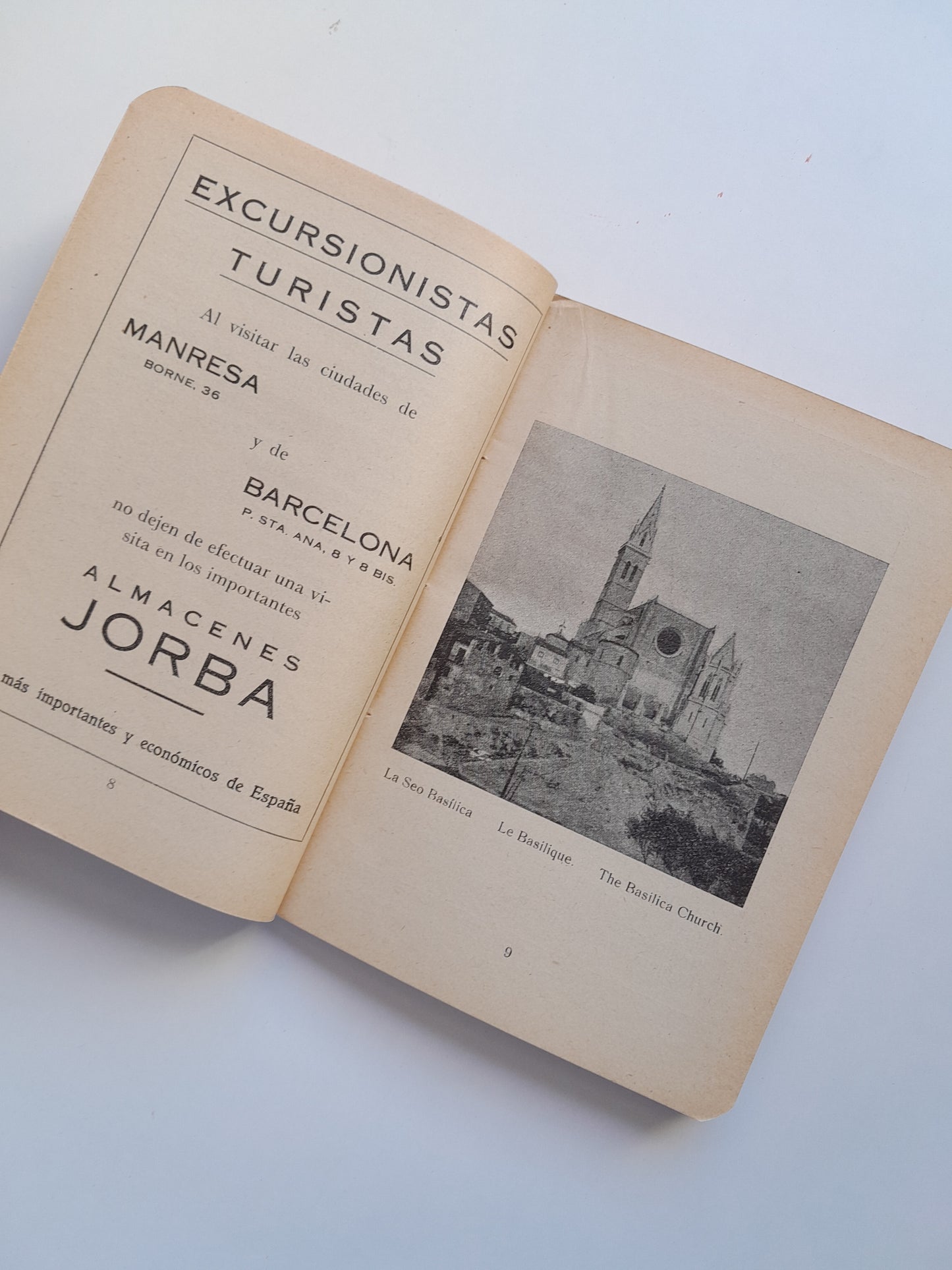 GUÍA DE MANRESA (IMP. ALCARAZ DE BAUSILI, c.1920)