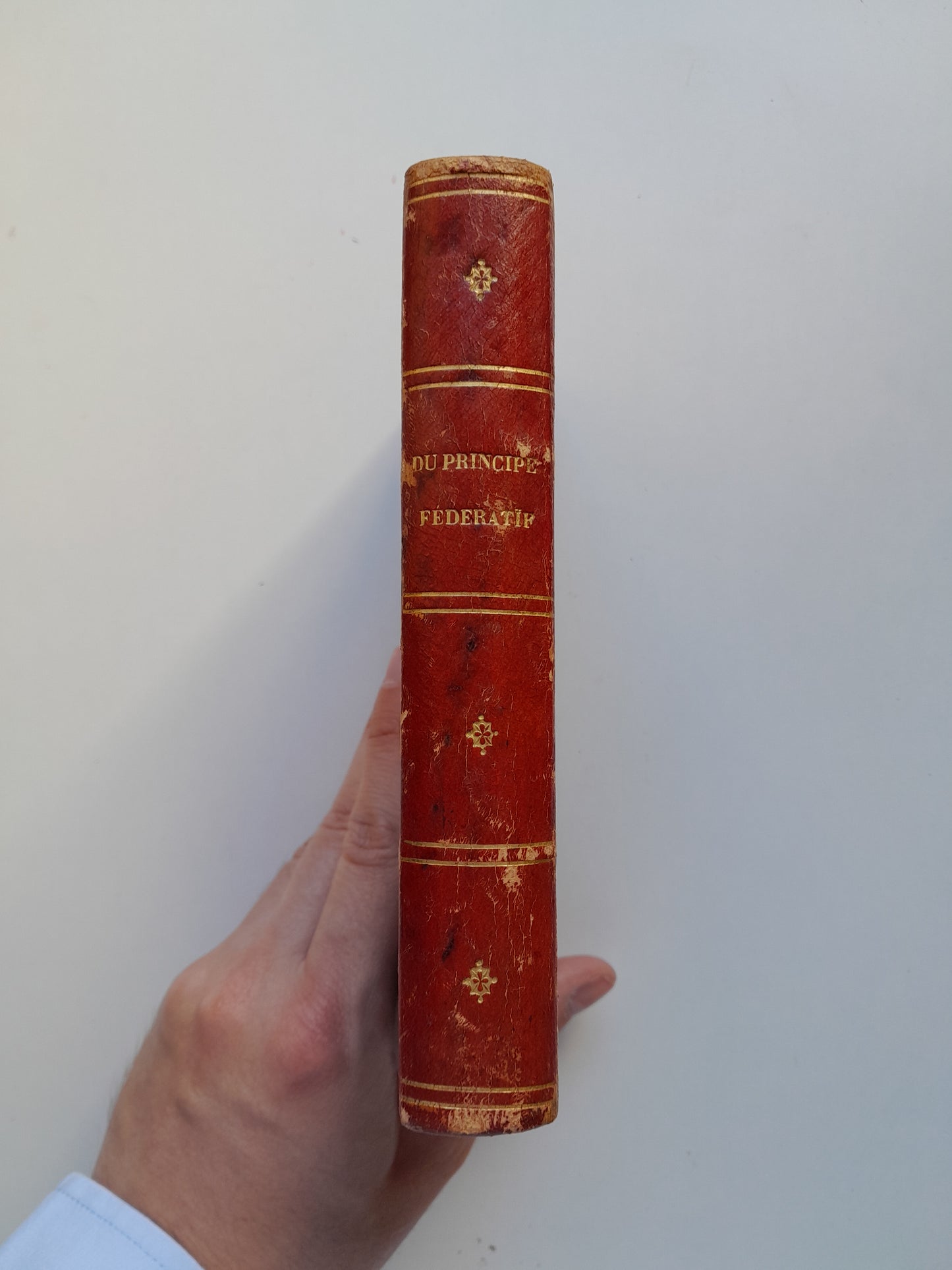 DU PRINCIPE FÉDÉRATIF - P. J. PROUDHON (E. DENTU, 1863)
