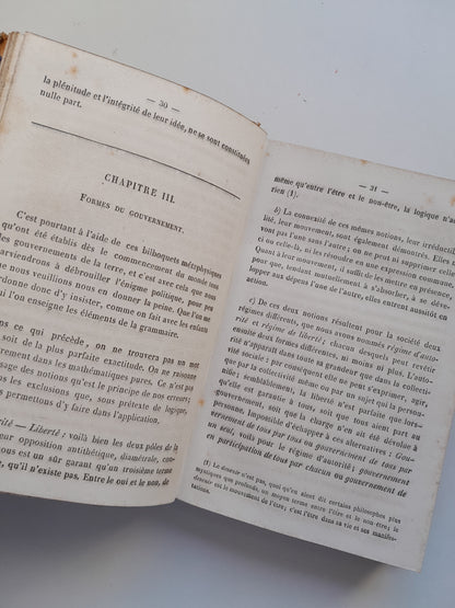 DU PRINCIPE FÉDÉRATIF - P. J. PROUDHON (E. DENTU, 1863)
