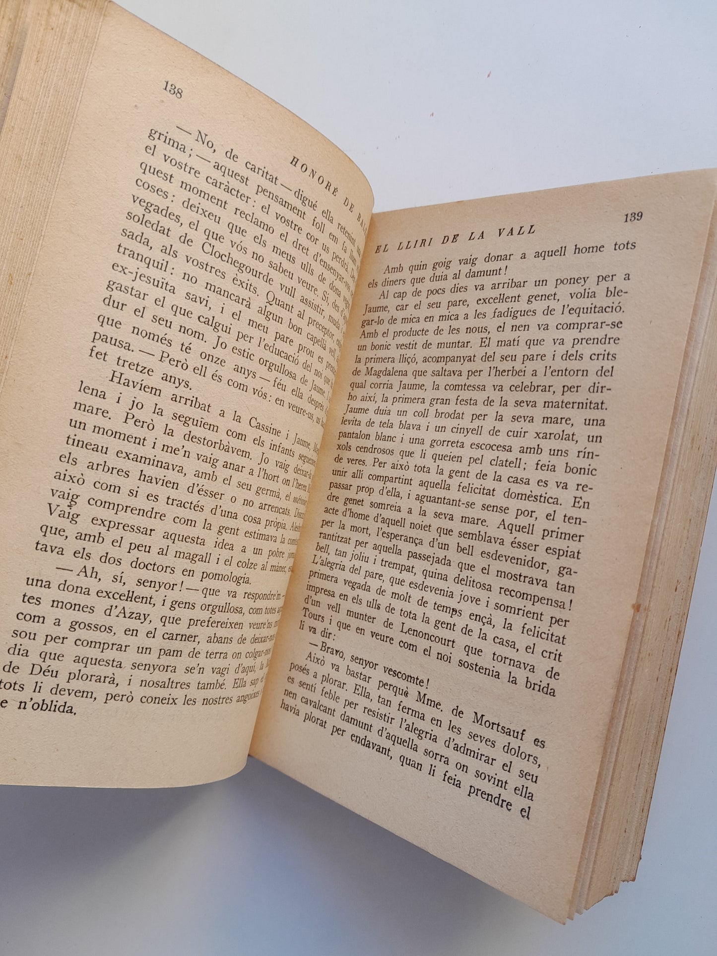 EL LLIRI DE LA VALL - HONORÉ DE BALZAC (PROA, 1929)