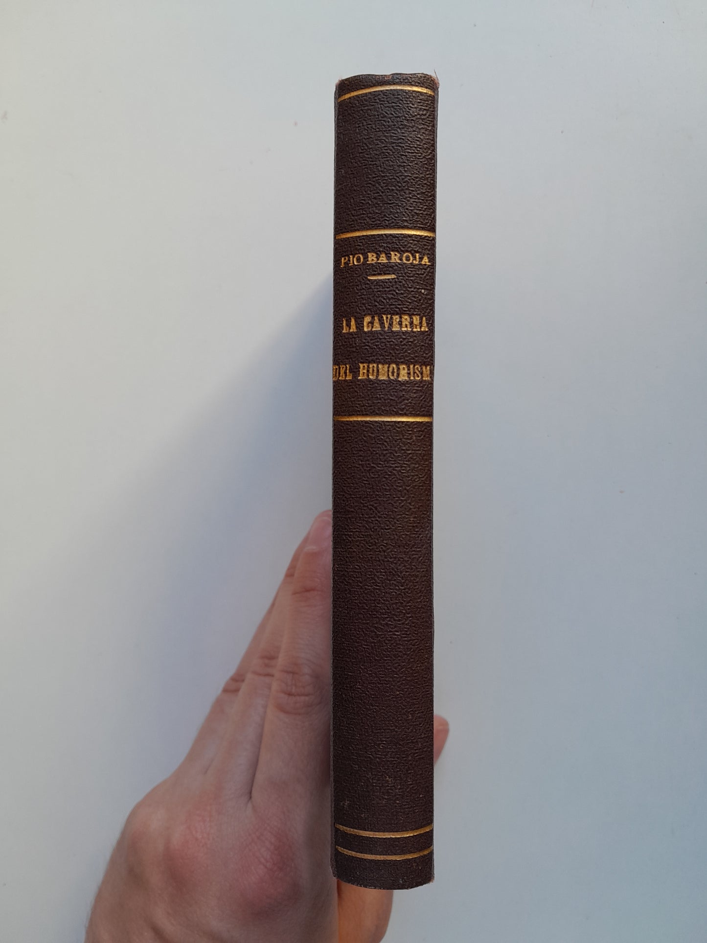 LA CAVERNA DEL HUMORISMO - PÍO BAROJA (RAFAEL CARO RAGGIO, 1920)
