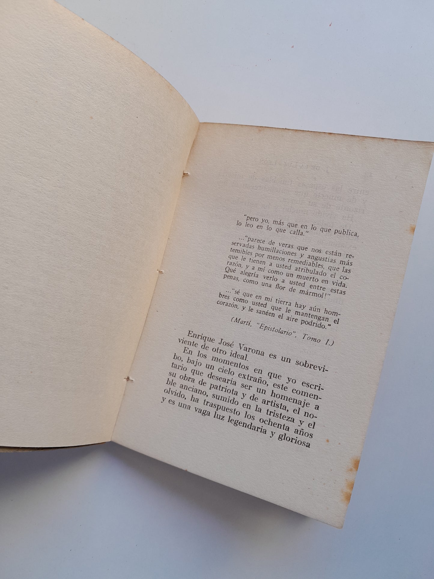 ENRIQUE JOSÉ VARONA. SU OLVIDADA DOCTRINA - J. DE LA LUZ LEÓN (1934). DEDICATORIA DEL AUTOR