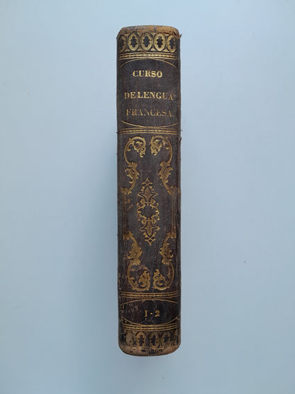 CURSO ECLÉCTICO DE LENGUA FRANCESA - JOSÉ CLAUSÁS Y MATA (LIB. JOAQUÍN VERDAGUER, 1859)