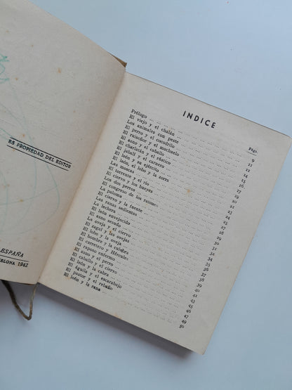 FÁBULAS DE SAMANIEGO - VV. AA (ARALUCE, 1942)