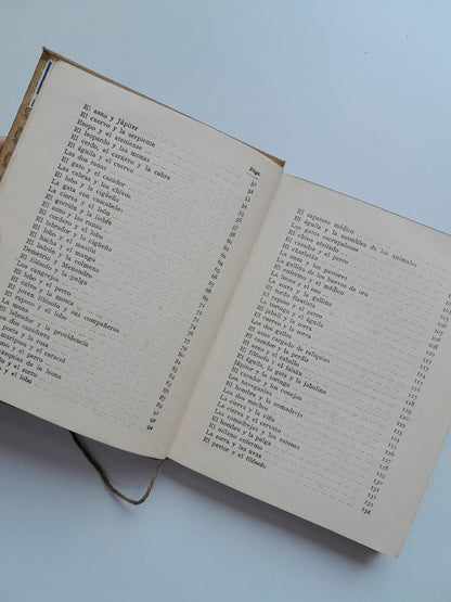 FÁBULAS DE SAMANIEGO - VV. AA (ARALUCE, 1942)