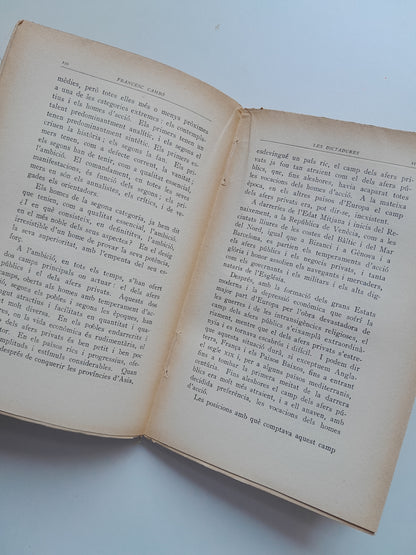 LES DICTADURES - FRANCESC CAMBÓ (LIB. CATALÒNIA, 1929)