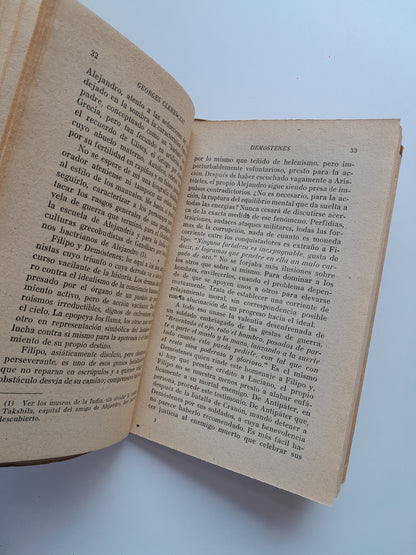 DEMÓSTENES - GEORGES CLEMENCEAU (APOLO, 1939)