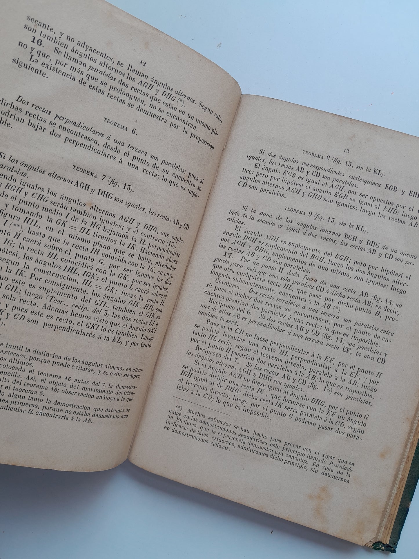 TRATADO DE GEOMETRÍA ELEMENTAL - JUAN CORTÁZAR (LIB. HERNANDO, 1882)