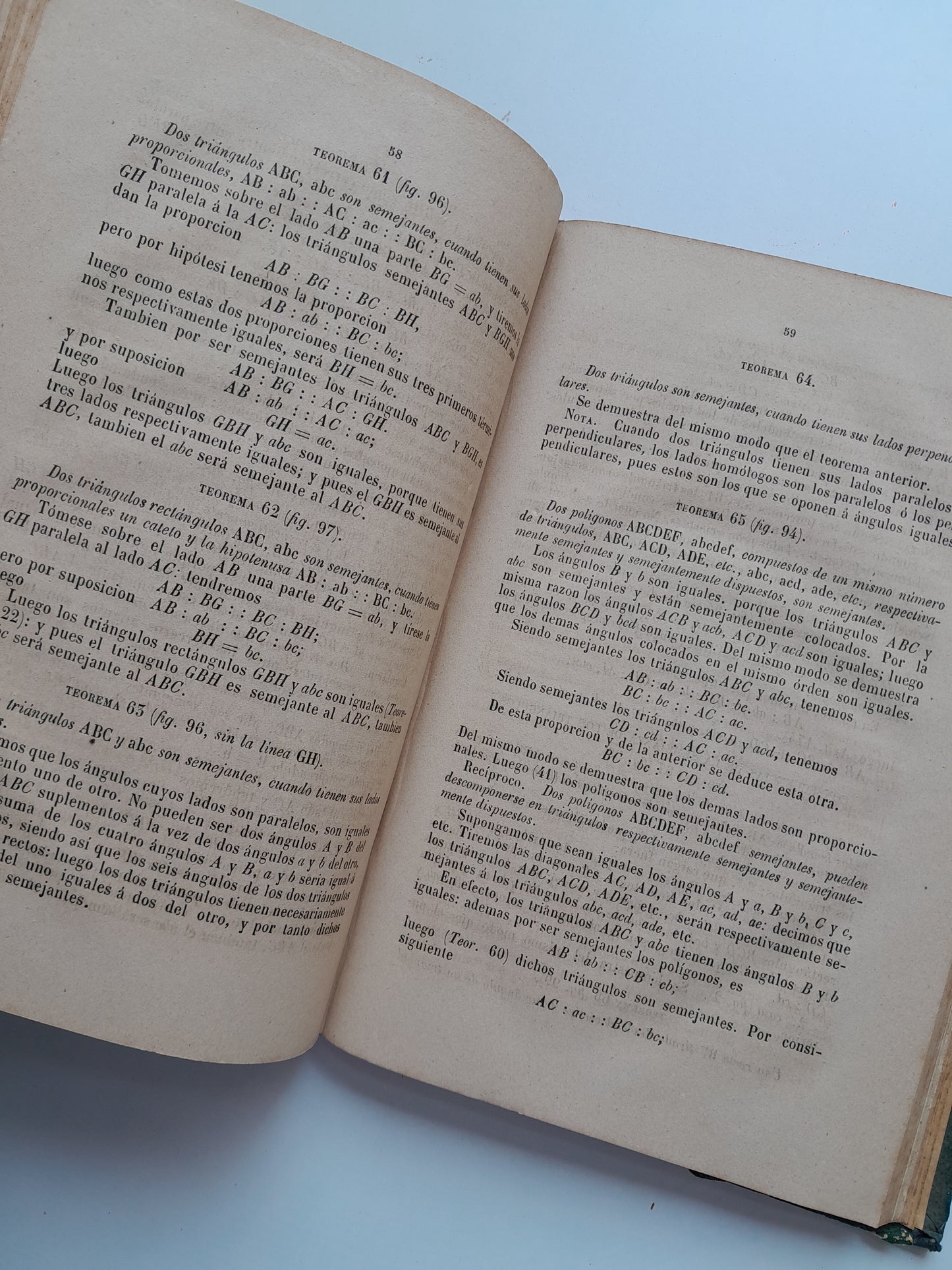 TRATADO DE GEOMETRÍA ELEMENTAL - JUAN CORTÁZAR (LIB. HERNANDO, 1882)