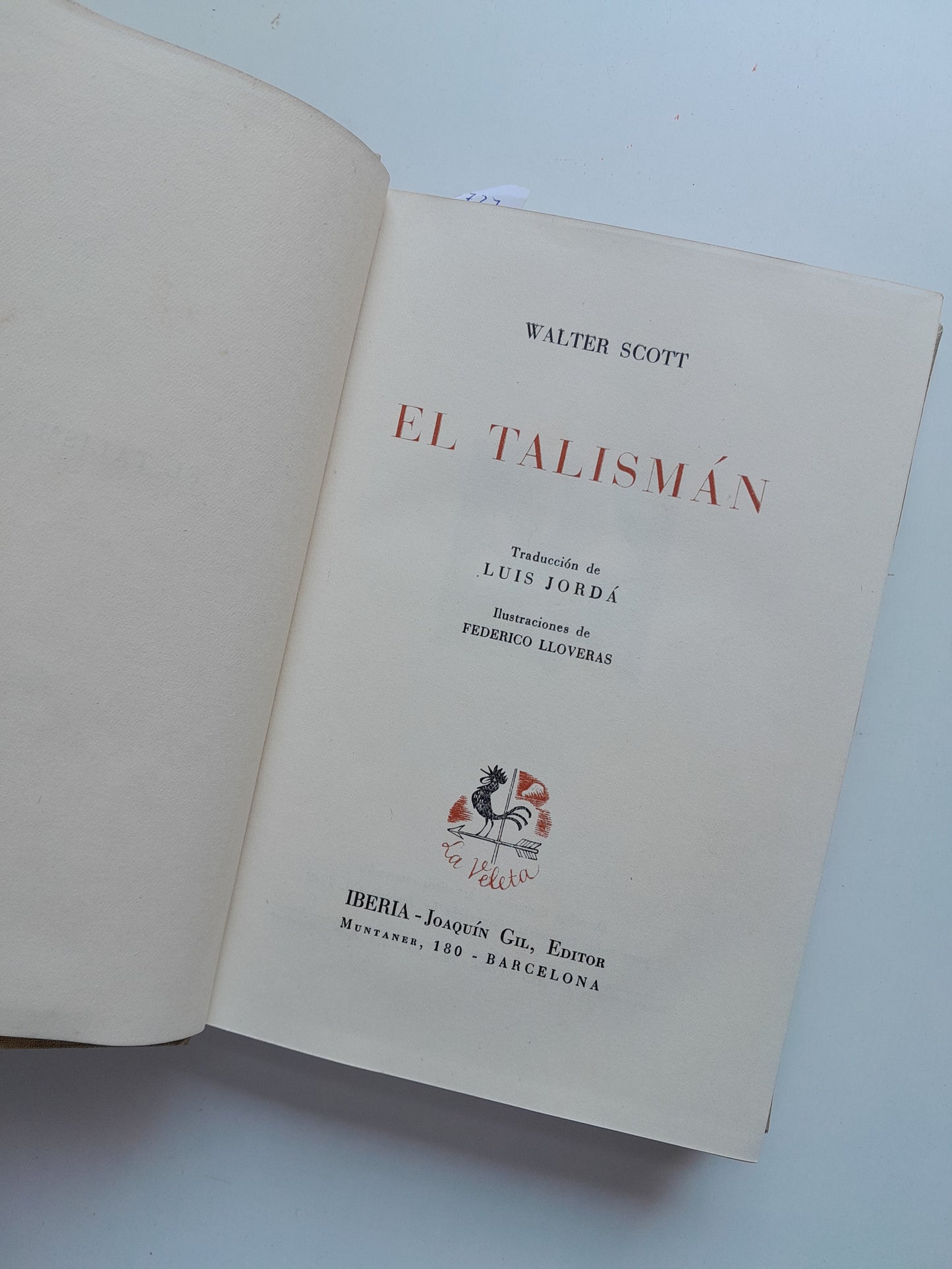 EL TALISMÁN - WALTER SCOTT (IBERIA, 1942)