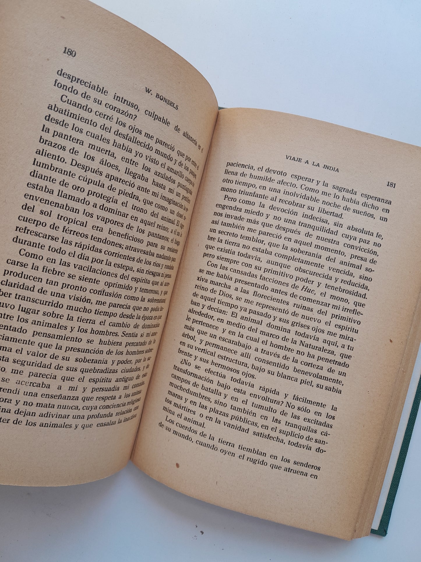 VIAJE A LA INDIA - W. BONSELS (M. AGUILAR, c.1920)