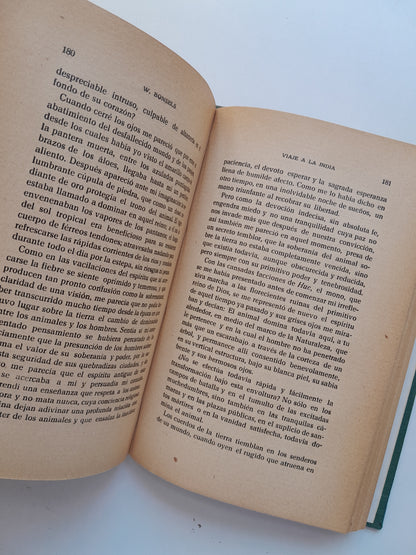 VIAJE A LA INDIA - W. BONSELS (M. AGUILAR, c.1920)