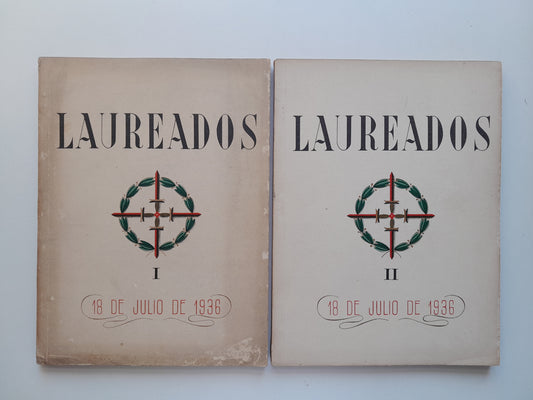 LAUREADOS. 18 DE JULIO DE 1936 (COMPLETA 2 TOMOS) - (1940)