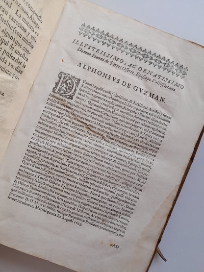 TRACTATUS DE EVICTIONIBUS - ALFONSO DE GUZMÁN (VDA. ILDEFONSO MARTÍN, 1629)