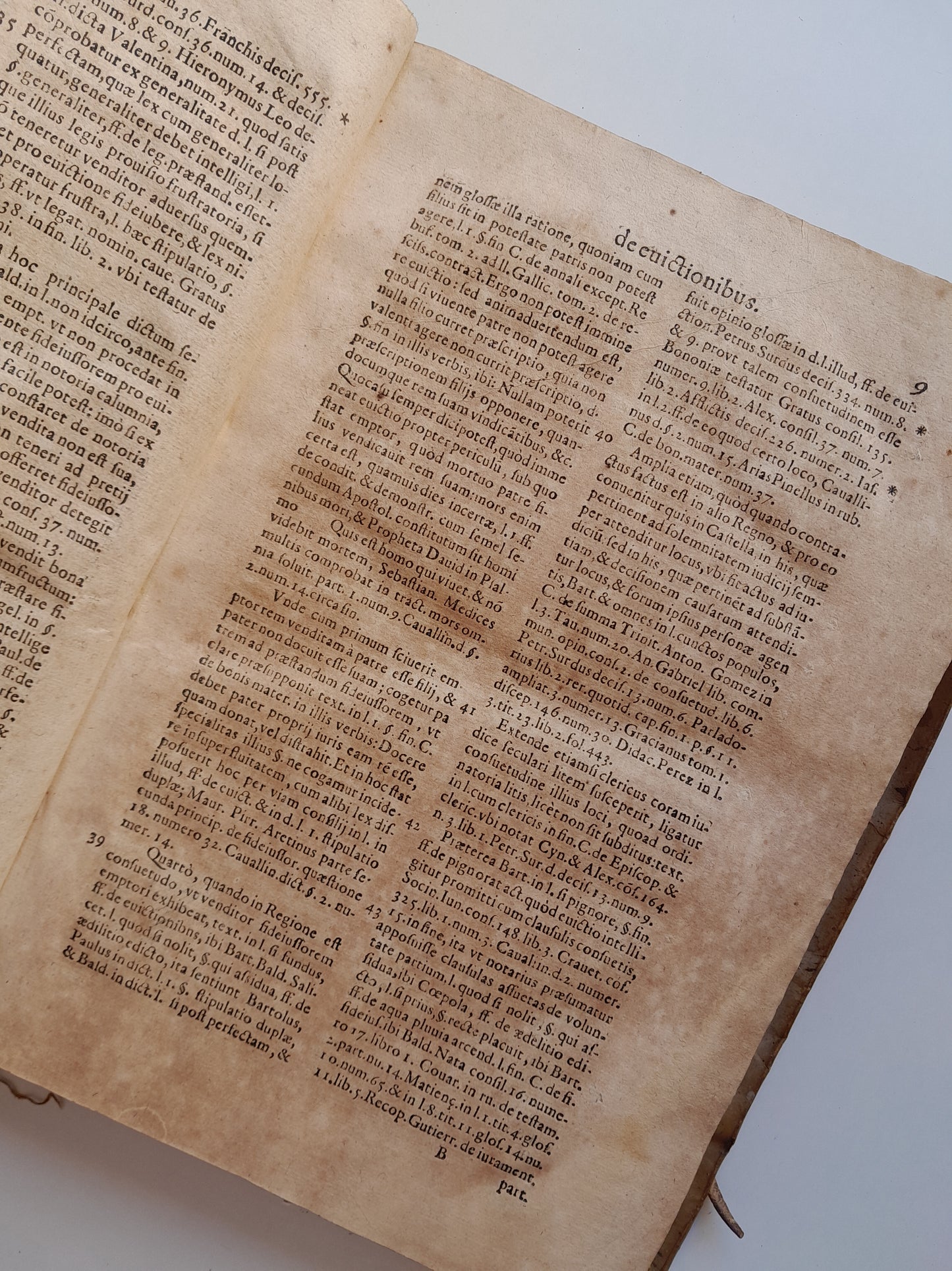 TRACTATUS DE EVICTIONIBUS - ALFONSO DE GUZMÁN (VDA. ILDEFONSO MARTÍN, 1629)