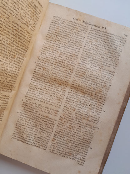 TRIBUNALIUM SICILIAE DECISAE OBSERVATIONES - MARIO GIURBA (IOANNIS BLAEU, 1652)