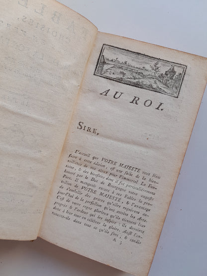 FABLES - M. DE LA FONTAINE (J. F. BASTIEN, 1779)