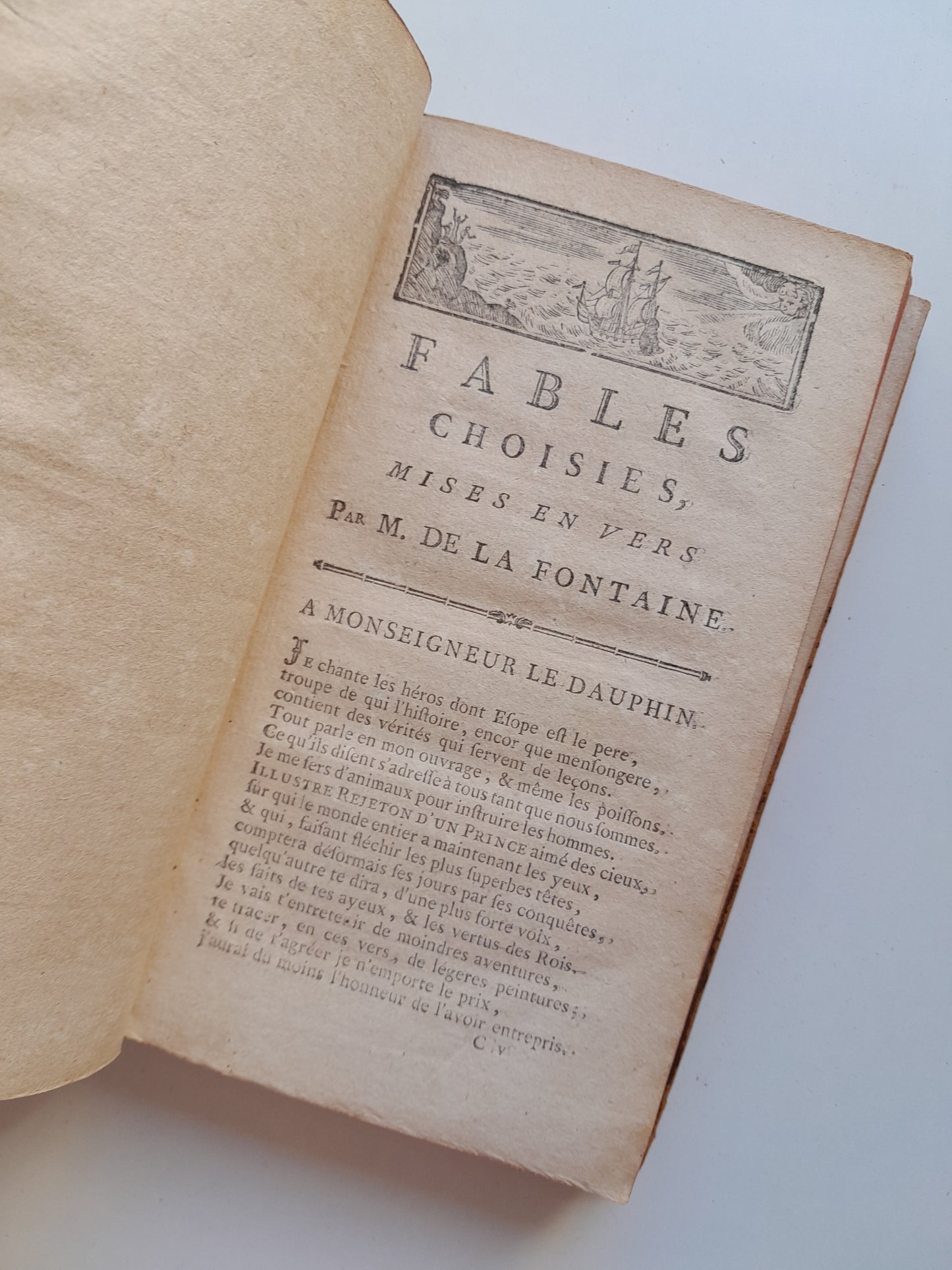 FABLES - M. DE LA FONTAINE (J. F. BASTIEN, 1779)