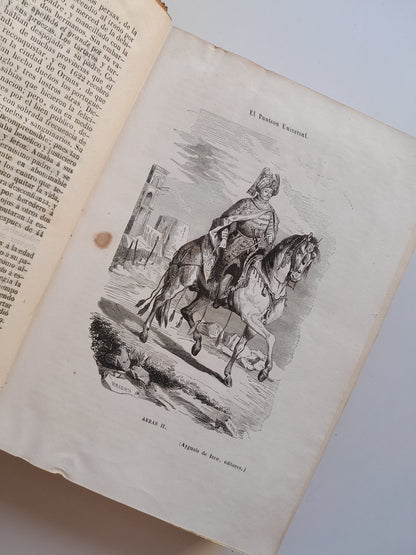 EL PANTEÓN UNIVERSAL. DICCIONARIO HISTÓRICO (COMPLETA 2 TOMOS) - WENCESLAO AYGUALS DE IZCO (IMP. AYGUALS DE IZCO HNOS., 1853)