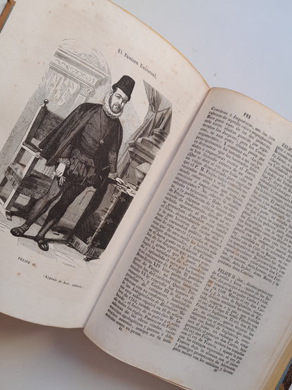 EL PANTEÓN UNIVERSAL. DICCIONARIO HISTÓRICO (COMPLETA 2 TOMOS) - WENCESLAO AYGUALS DE IZCO (IMP. AYGUALS DE IZCO HNOS., 1853)
