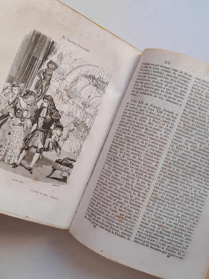 EL PANTEÓN UNIVERSAL. DICCIONARIO HISTÓRICO (COMPLETA 2 TOMOS) - WENCESLAO AYGUALS DE IZCO (IMP. AYGUALS DE IZCO HNOS., 1853)