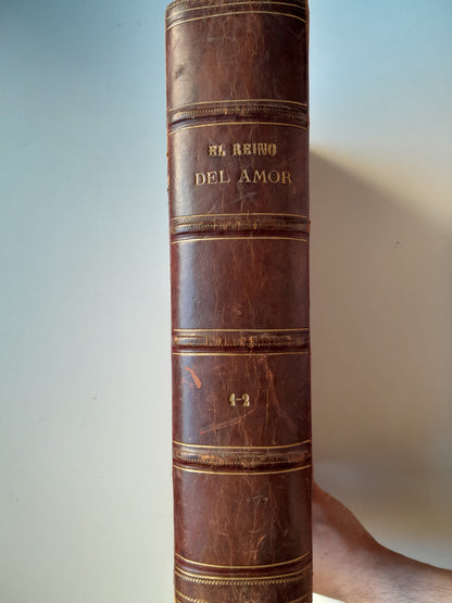 EL REINO DEL AMOR - RAFAEL DEL CASTILLO (M. SOLÁ-SAGALÉS, c.1890)