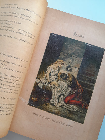 EL REINO DEL AMOR - RAFAEL DEL CASTILLO (M. SOLÁ-SAGALÉS, c.1890)