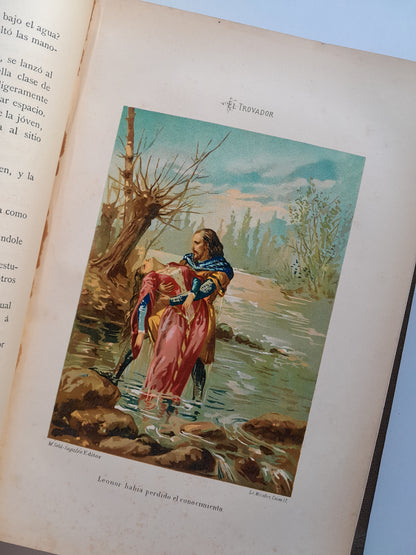 EL REINO DEL AMOR - RAFAEL DEL CASTILLO (M. SOLÁ-SAGALÉS, c.1890)
