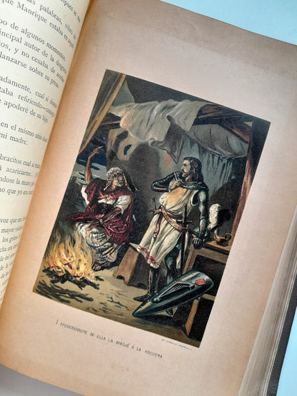 EL REINO DEL AMOR - RAFAEL DEL CASTILLO (M. SOLÁ-SAGALÉS, c.1890)