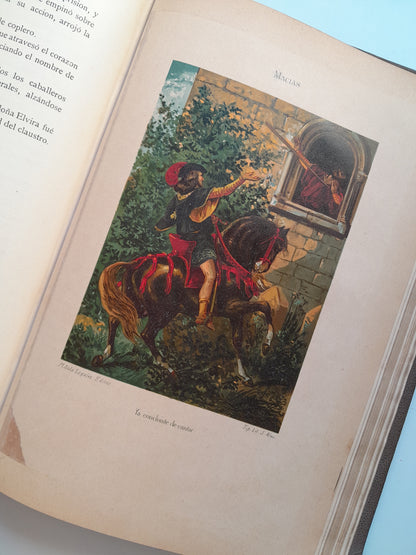 EL REINO DEL AMOR - RAFAEL DEL CASTILLO (M. SOLÁ-SAGALÉS, c.1890)