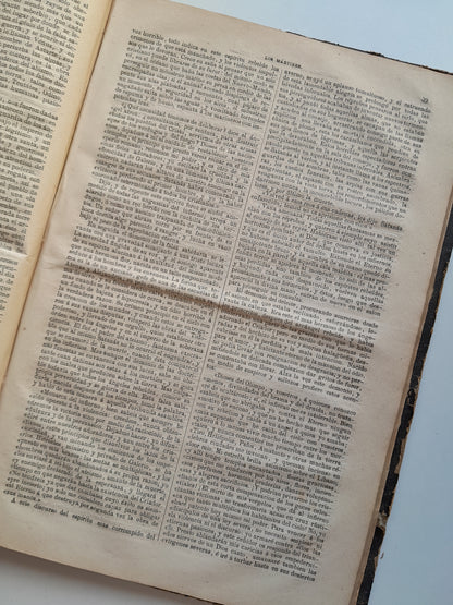 GENIO DEL CRISTIANISMO / LOS MÁRTIRES O EL TRIUNFO DE LA RELIGIÓN CRISTIANA - CHATEAUBRIAND (IMP. JOSÉ MARÍA AYOLDI, 1869-70)