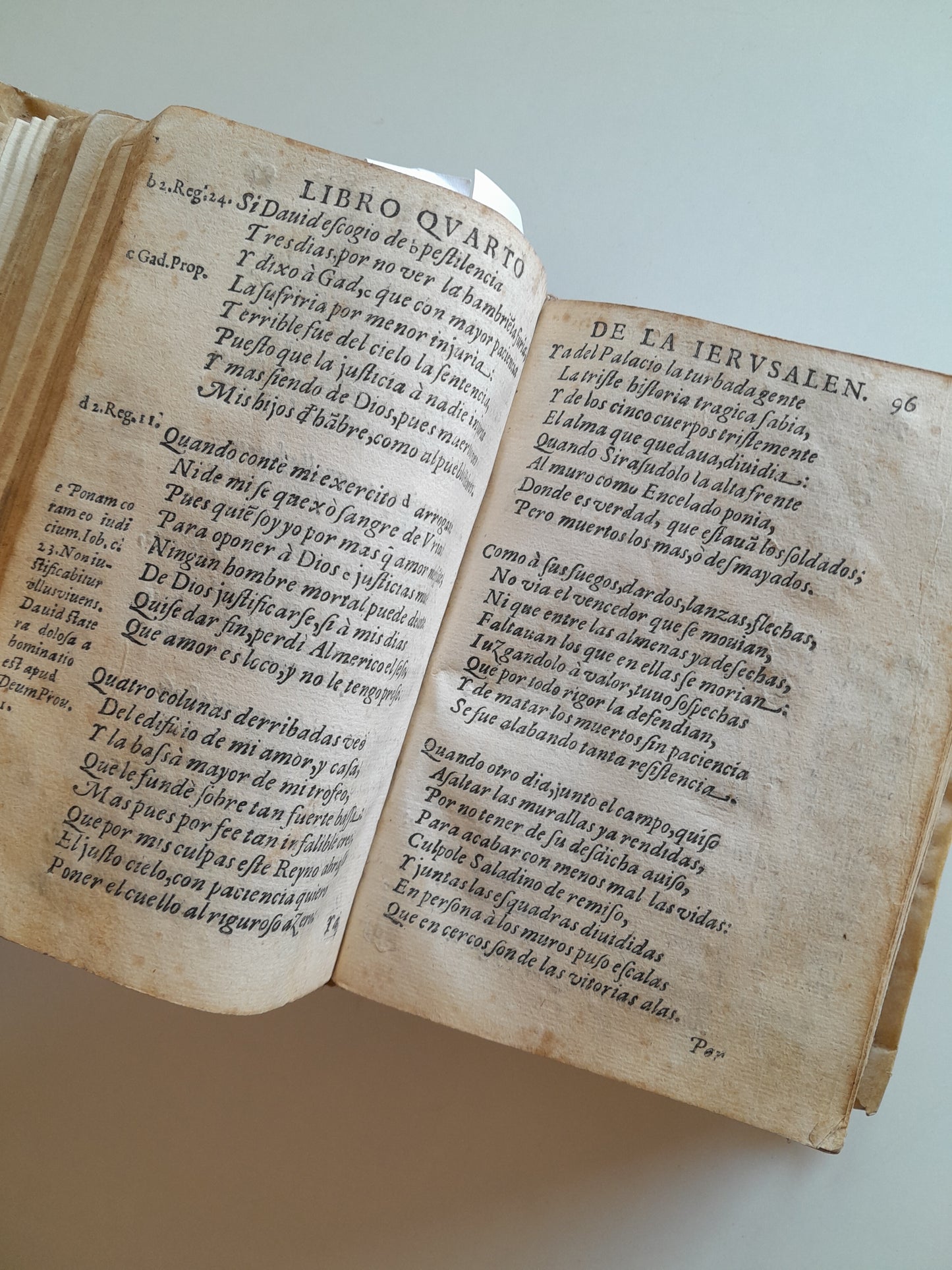 -EDICIÓN PRÍNCIPE - JERUSALÉN CONQUISTADA. EPOPEYA TRÁGICA - FÉLIX LOPE DE VEGA (IMP. JUAN DE LA CUESTA, 1609)