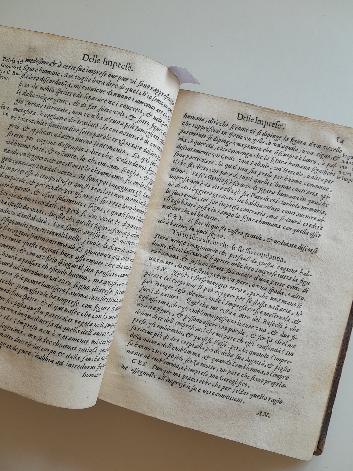 DIALOGHI PIACEVOLI - STEFANO GUAZZO (ANTONIO BERTANO, 1586)