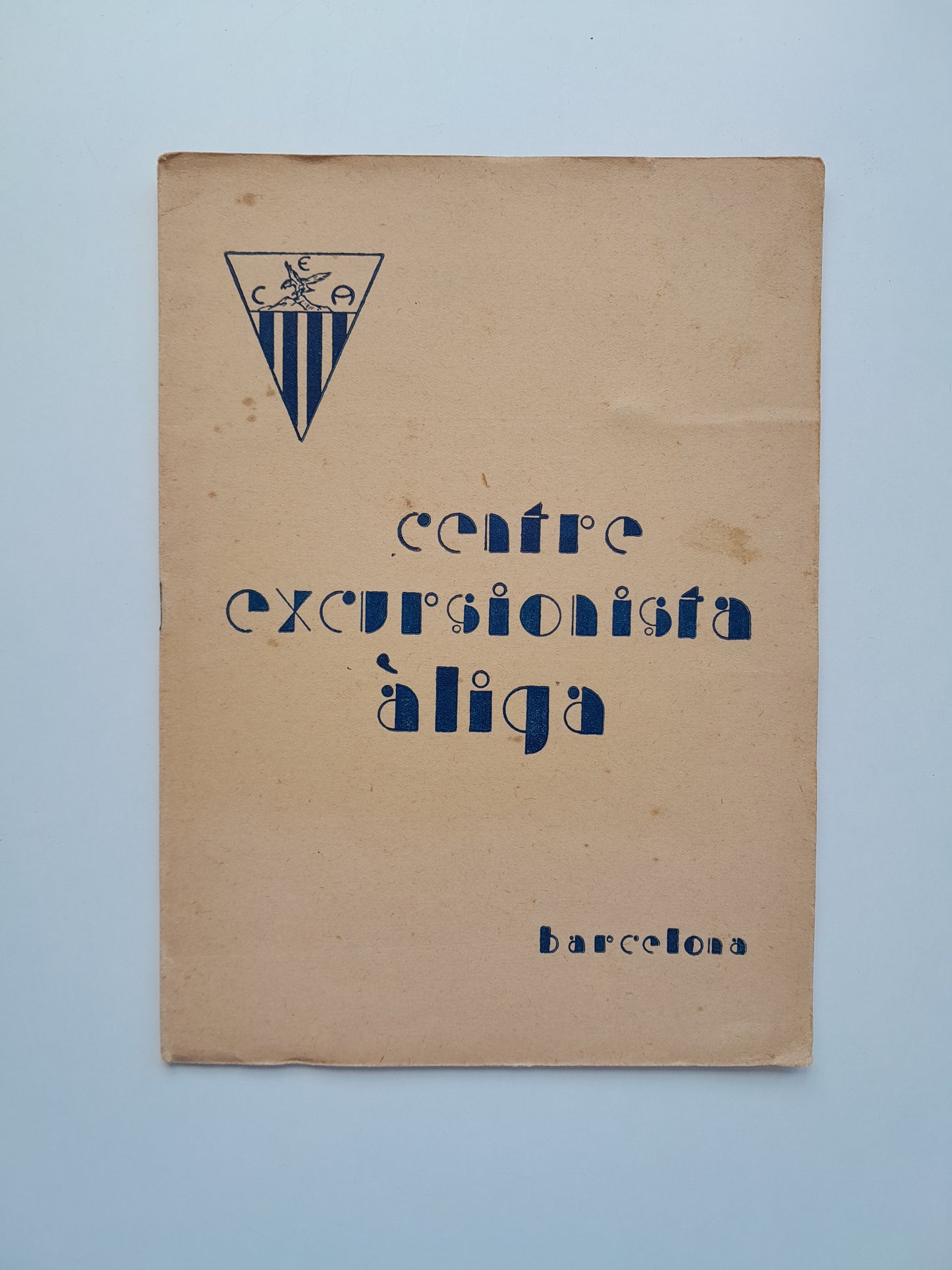 CENTRE EXCURXIONISTA ÀLIGA (BARCELONA) - ANY 4, NÚM. 26 (SETEMBRE 1934)