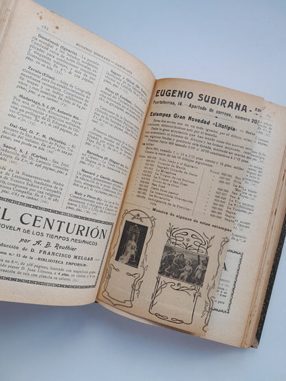 ORTHODOXON BIBLION (BARCELONA) - ANY 9-11, NÚM. 83-105 (GENER 1913-DESEMBRE 1915)