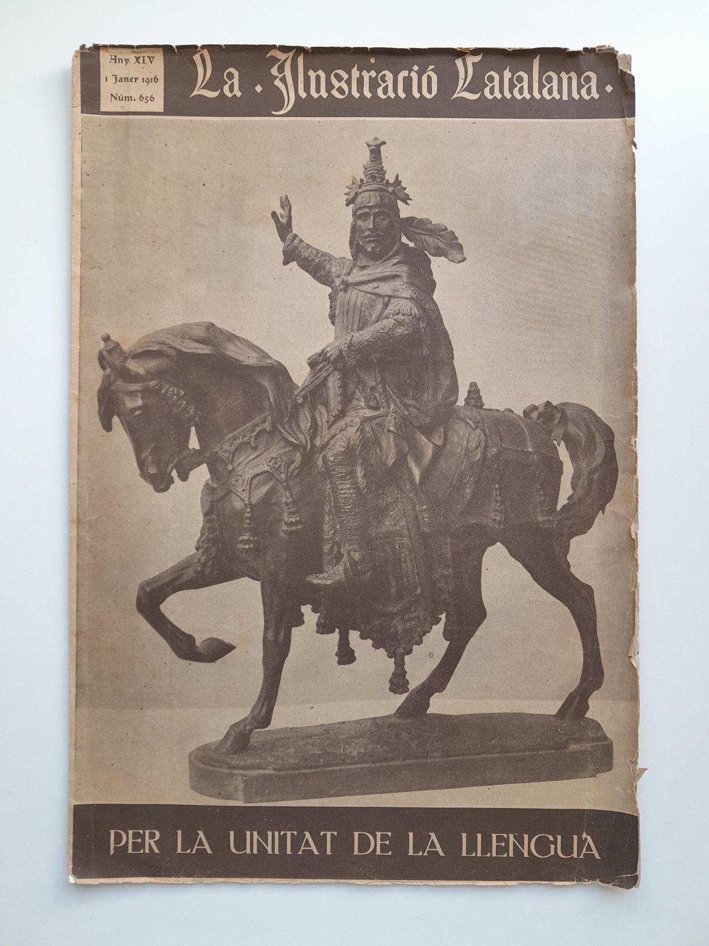 ILUSTRACIÓ CATALANA (BARCELONA) - ANY 14, NÚM. 656 (1 GENER 1916)