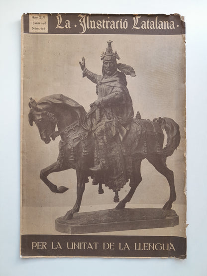 ILUSTRACIÓ CATALANA (BARCELONA) - ANY 14, NÚM. 656 (1 GENER 1916)