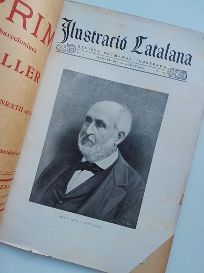 ILUSTRACIÓ CATALANA (BARCELONA) - ANY 10, NÚM. 482 (30 AGOST 1912)