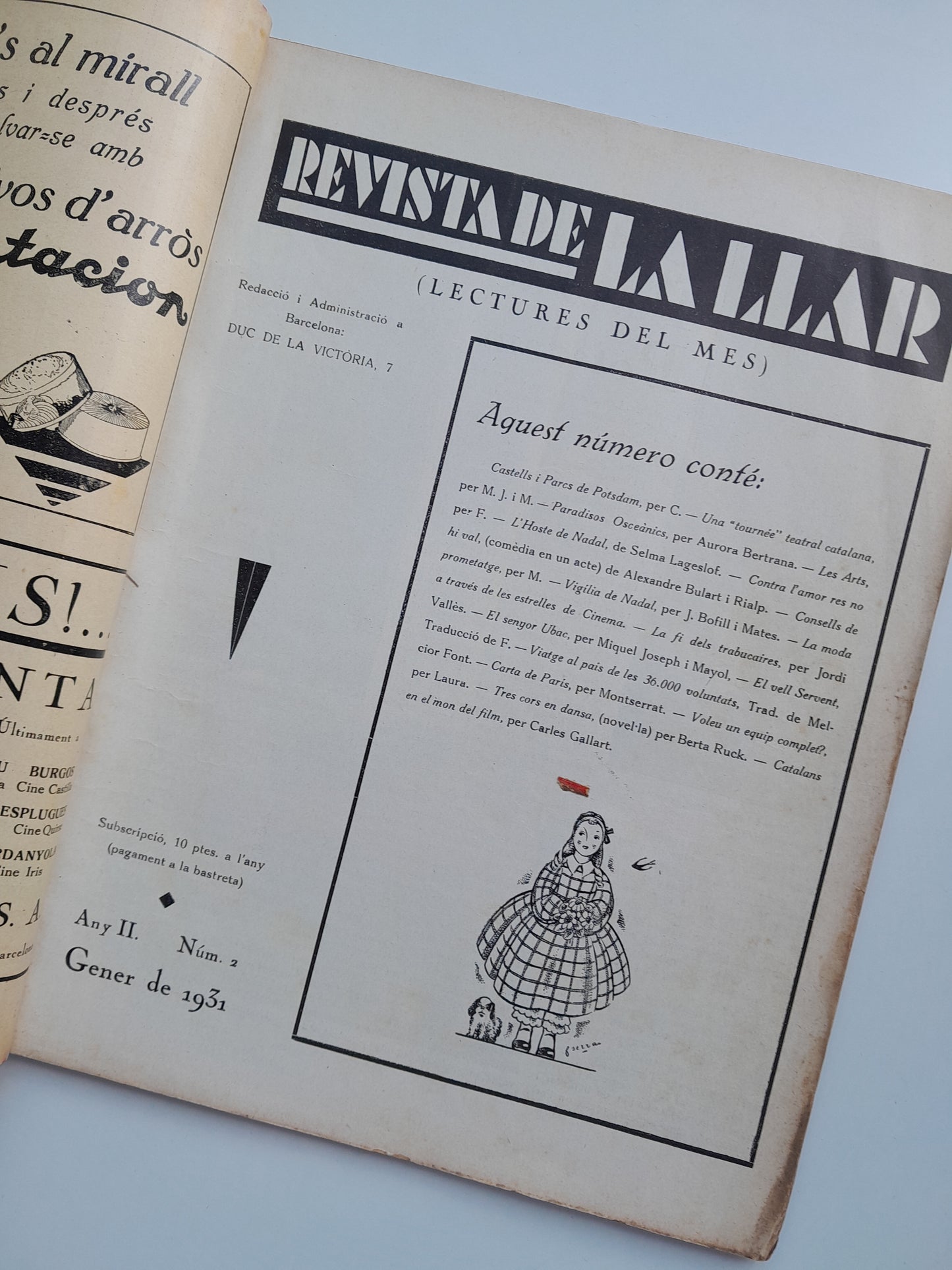 REVISTA DE LA LLAR (BARCELONA) - ANY 2, NÚM. 2 (GENER 1931)