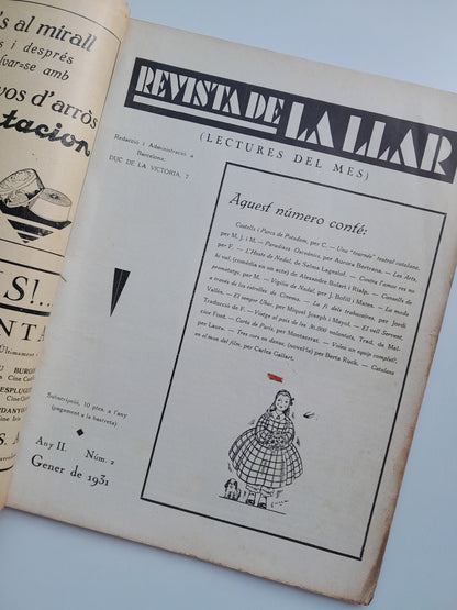REVISTA DE LA LLAR (BARCELONA) - ANY 2, NÚM. 2 (GENER 1931)