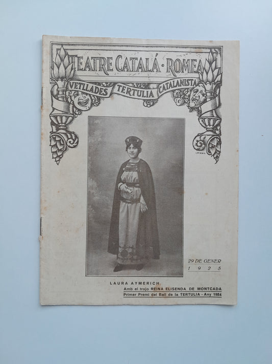 TEATRE CATALÀ ROMEA (BARCELONA) - (29 GENER 1925)