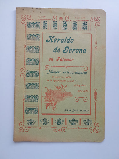 HERALDO DE GERONA EN PALAMÓS (PALAMÓS) - ANY 4, NÚM. 230 (24 JUNY 1902)