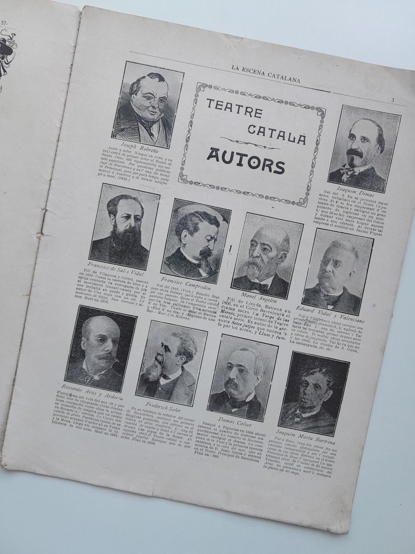 LA ESCENA CATALANA (BARCELONA) - ANY 2, NÚM. 57 (2 NOVEMBRE 1907)